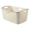 Curver My Style Cream 50 Litre Laundry Basket -Dunelm Sales Store 30651697