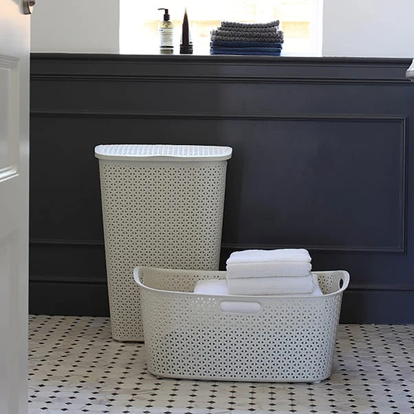 Curver My Style Cream 50 Litre Laundry Basket 5 Curver My Style Cream 50 Litre Laundry Basket - Image 3