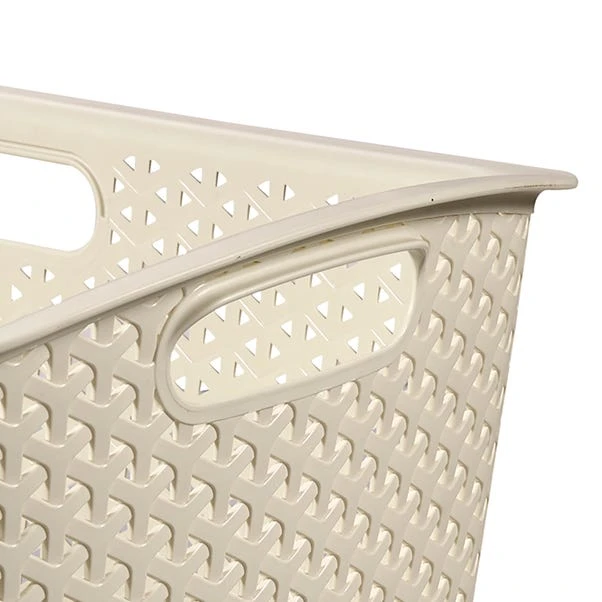 Curver My Style Cream 50 Litre Laundry Basket 7 Curver My Style Cream 50 Litre Laundry Basket - Image 5