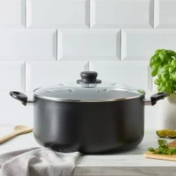 Dunelm Essentials Aluminium 32cm Stock Pot