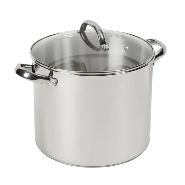 Dunelm Essentials 11 Litre Stainless Steel Stock Pot 3 Dunelm Essentials 11 Litre Stainless Steel Stock Pot