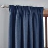 Dunelm Jennings Navy Thermal Pencil Pleat Curtains 1 Dunelm Jennings Navy Thermal Pencil Pleat Curtains -Dunelm Sales Store 30656063