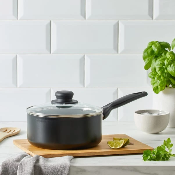 Dunelm Essentials Aluminium 20cm Saucepan 3 Dunelm Essentials Aluminium 20cm Saucepan