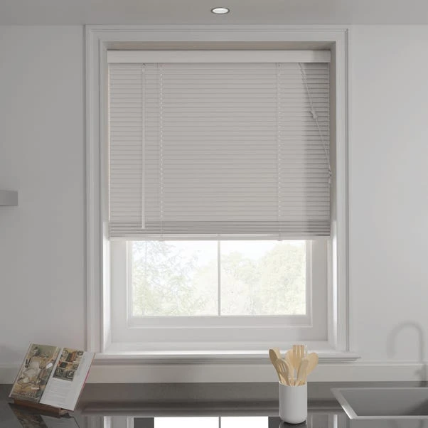 Dunelm Dove Grey 25mm Slats Venetian Blind 3 Dunelm Dove Grey 25mm Slats Venetian Blind
