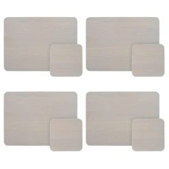 Dunelm Set Of 4 Naturals Placemats & Coasters