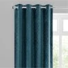 Dunelm Valencia Velvet Geometric Teal Eyelet Curtains 1 Dunelm Valencia Velvet Geometric Teal Eyelet Curtains -Dunelm Sales Store 30670266