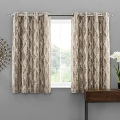 Luxury Collection Luxor Metallic Champagne Eyelet Curtains 12 Luxury Collection Luxor Metallic Champagne Eyelet Curtains -Dunelm Sales Store 30670299 alt05
