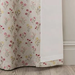 Luxury Collection Fleur Floral Jacquard Pink Eyelet Curtains 13 Luxury Collection Fleur Floral Jacquard Pink Eyelet Curtains -Dunelm Sales Store 30671067 alt06