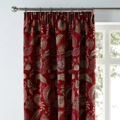 Luxury Collection Edina Chenille Pencil Pleat Curtains