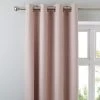 Dunelm Luna Brushed Blush Blackout Eyelet Curtains 2 Dunelm Luna Brushed Blush Blackout Eyelet Curtains -Dunelm Sales Store 30672319