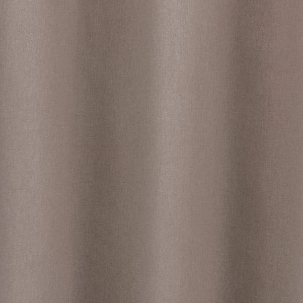 Dunelm Luna Brushed Pebble Blackout Eyelet Curtains 5 Dunelm Luna Brushed Pebble Blackout Eyelet Curtains - Image 3