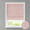 Dunelm Luna Blush Blackout Roman Blind