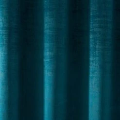 Dunelm Ruben Teal Velour Eyelet Curtains 10 Dunelm Ruben Teal Velour Eyelet Curtains -Dunelm Sales Store 30672630 alt02