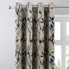 Dunelm Zen Blue Jacquard Eyelet Curtains 2 Dunelm Zen Blue Jacquard Eyelet Curtains -Dunelm Sales Store 30672649