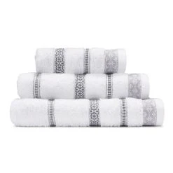 Dunelm Alaya Grey Towel