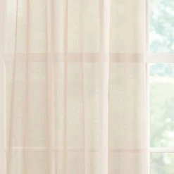 Dunelm Sheer Elegance Blush Tape Top Single Voile Panel 8 Dunelm Sheer Elegance Blush Tape Top Single Voile Panel -Dunelm Sales Store 30672871 alt02