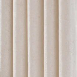 Luxury Collection Chenille Cream Eyelet Curtains -Dunelm Sales Store 30676946 alt02