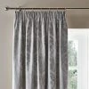 Dunelm Zahra Silver Jacquard Pencil Pleat Curtains 1 Dunelm Zahra Silver Jacquard Pencil Pleat Curtains -Dunelm Sales Store 30677709