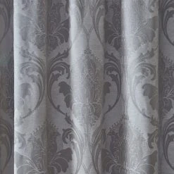 Dunelm Zahra Silver Jacquard Pencil Pleat Curtains 8 Dunelm Zahra Silver Jacquard Pencil Pleat Curtains -Dunelm Sales Store 30677709 alt02