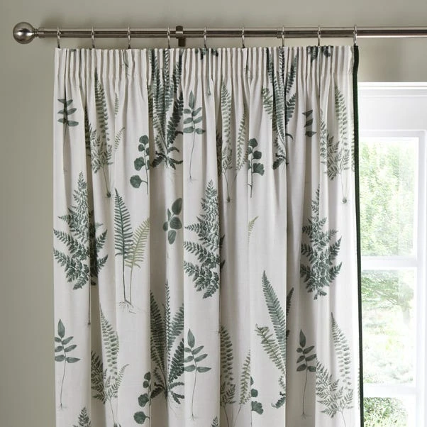 Dunelm Fern Green Pencil Pleat Curtains 3 Dunelm Fern Green Pencil Pleat Curtains