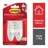 3M Command Command Medium Wire Hooks 2 3M Command Command Medium Wire Hooks -Dunelm Sales Store 30677977