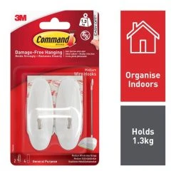 3M Command Command Medium Wire Hooks