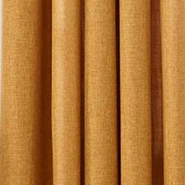 Dunelm Vermont Mustard Eyelet Curtains 5 Dunelm Vermont Mustard Eyelet Curtains - Image 3