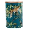 Beau & Elliot Teal Madagascar Cheetah Kitchen Canister -Dunelm Sales Store 30682492