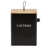 Dunelm Matt Black Wooden Laundry Caddy 2 Dunelm Matt Black Wooden Laundry Caddy -Dunelm Sales Store 30685602