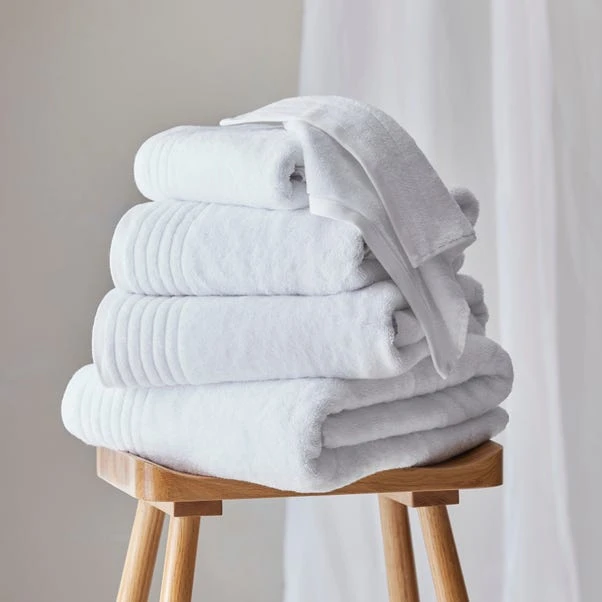 Dorma Tencel Sumptuously Soft Snow Towel 3 Dorma Tencel Sumptuously Soft Snow Towel