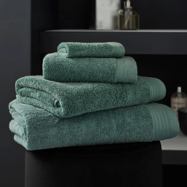 Hotel Pima Cotton Jade Towel 3 Hotel Pima Cotton Jade Towel