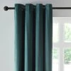 Dunelm Reversible Peacock Green And Navy Velour Eyelet Curtains 2 Dunelm Reversible Peacock Green And Navy Velour Eyelet Curtains -Dunelm Sales Store 30687249
