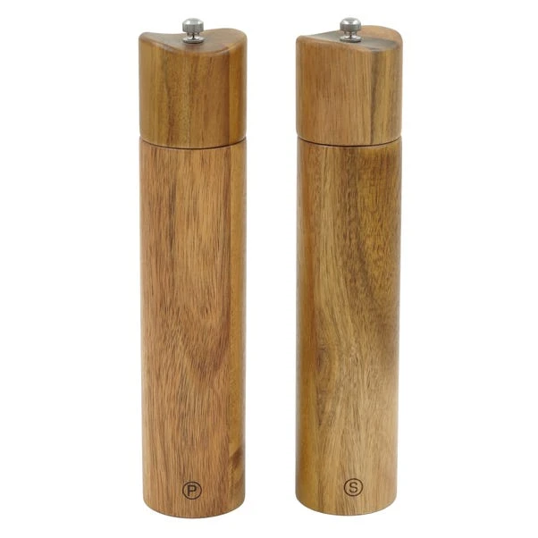Dunelm Set Of 2 Large Acacia Salt & Pepper Mills 3 Dunelm Set Of 2 Large Acacia Salt & Pepper Mills