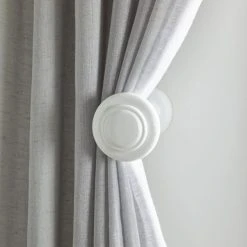 Dunelm Ashton Wooden Curtain Holdback