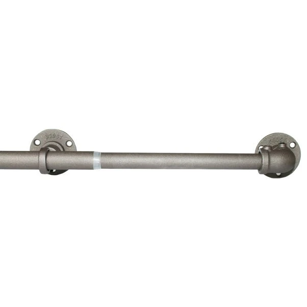 Dunelm Islington Gunmetal Extendable Curtain Pole Dia. 22/25mm 3 Dunelm Islington Gunmetal Extendable Curtain Pole Dia. 22/25mm