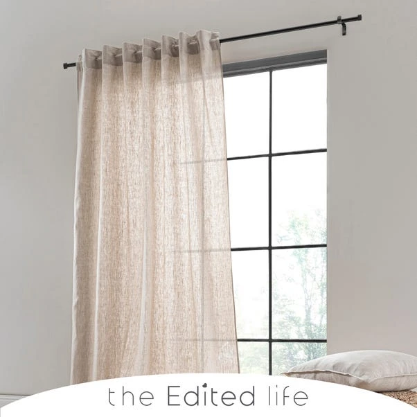 The Edited Life Cartmel Linen Natural Voile 4 The Edited Life Cartmel Linen Natural Voile - Image 2