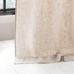 The Edited Life Cartmel Linen Natural Voile 12 The Edited Life Cartmel Linen Natural Voile -Dunelm Sales Store 30688050 alt06