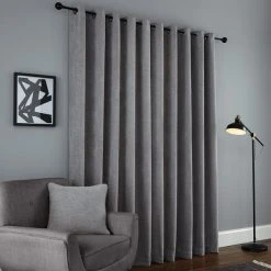 Dunelm Wynter Grey Thermal Eyelet Curtains 11 Dunelm Wynter Grey Thermal Eyelet Curtains -Dunelm Sales Store 30688196 alt04