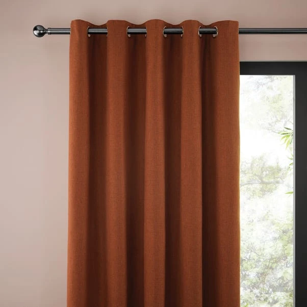 Dunelm Jennings Butterscotch Eyelet Curtains 3 Dunelm Jennings Butterscotch Eyelet Curtains