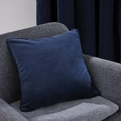 Luxury Collection Peyton Indigo Pencil Pleat Curtains -Dunelm Sales Store 30688372 alt07