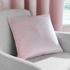 Dunelm Ashford Blush Velour Eyelet Curtains 12 Dunelm Ashford Blush Velour Eyelet Curtains -Dunelm Sales Store 30688391 alt07