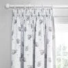 Disney Dumbo White Thermal Blackout Pencil Pleat Curtains