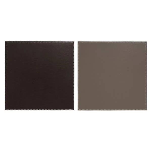 Dunelm Set Of 4 Dual Colour Faux Leather Placemats 3 Dunelm Set Of 4 Dual Colour Faux Leather Placemats
