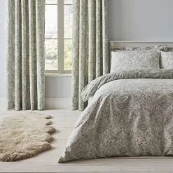 Dunelm Evesham Green Blackout Eyelet Curtains 11 Dunelm Evesham Green Blackout Eyelet Curtains -Dunelm Sales Store 30690424 alt03