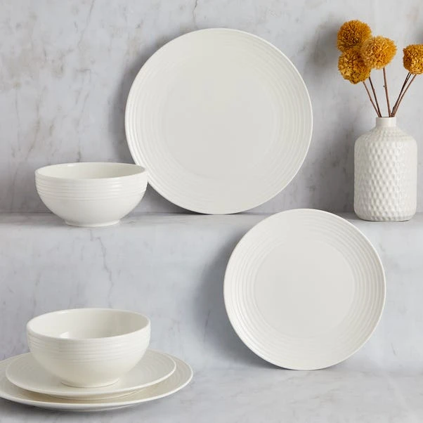 Dunelm Paige 12 Piece Dinner Set 3 Dunelm Paige 12 Piece Dinner Set