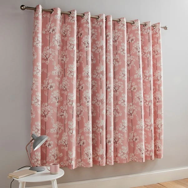 Dunelm Erin Blush Eyelet Curtains 6 Dunelm Erin Blush Eyelet Curtains - Image 4