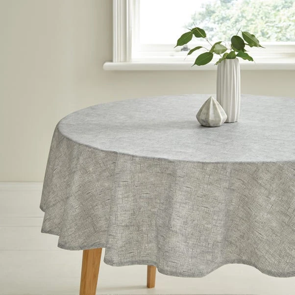 Dunelm Grey Wipe Clean Tablecloth 3 Dunelm Grey Wipe Clean Tablecloth