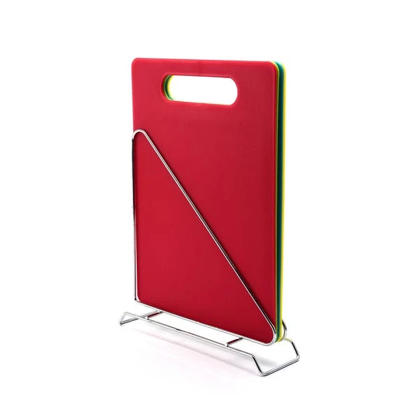 Dunelm Set Of 4 Chopping Boards With Holder 3 Dunelm Set Of 4 Chopping Boards With Holder