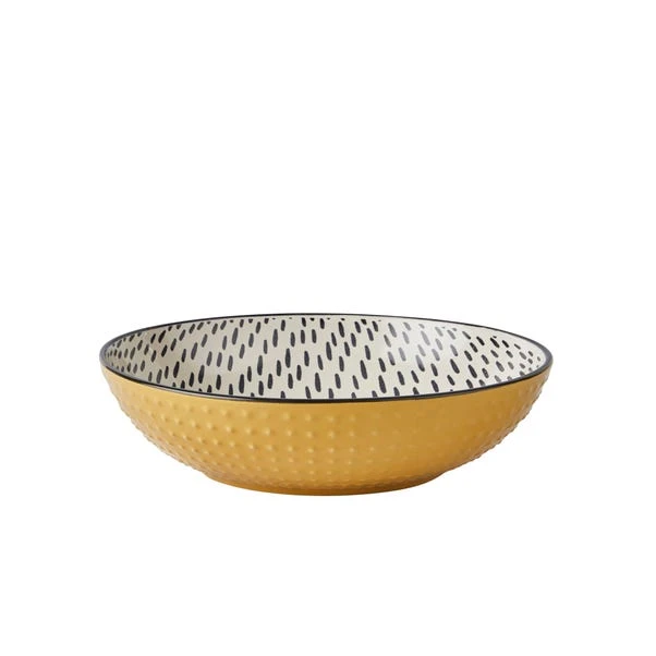 Dunelm Global Ochre Stoneware Ramen Bowl 3 Dunelm Global Ochre Stoneware Ramen Bowl