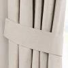 Dunelm Luna Natural Pencil Pleat Tieback 2 Dunelm Luna Natural Pencil Pleat Tieback -Dunelm Sales Store 30693976